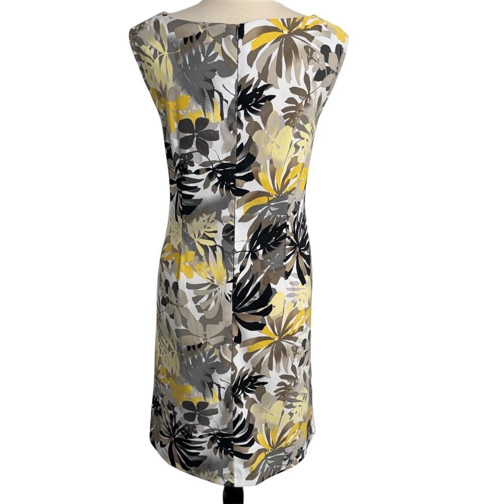 Connected Apparel Women's Sleeveless Floral Sheath Dress - Picture 6 of 6
